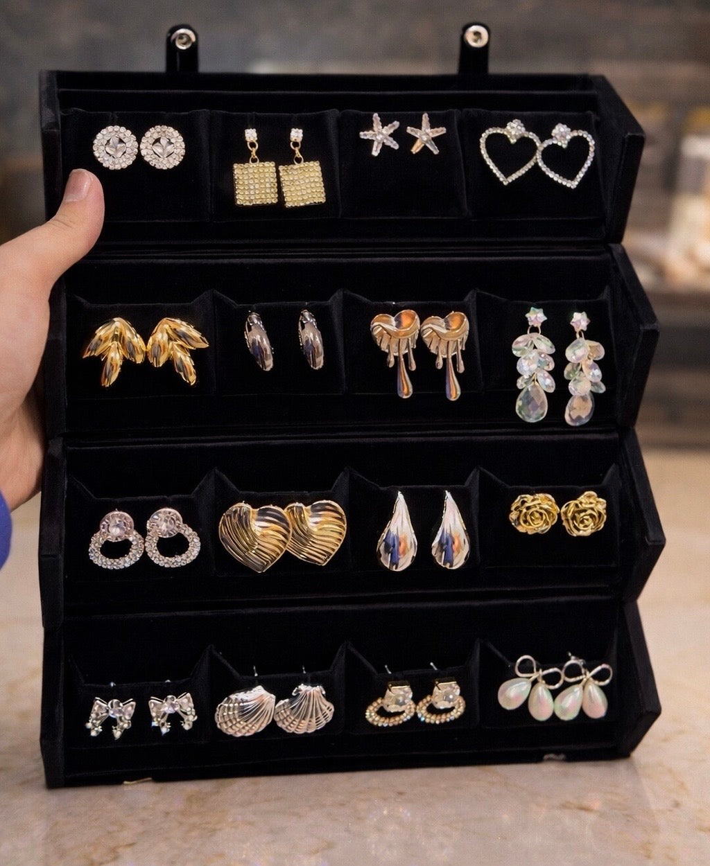 Trendy Earrings Combo Set for Women & Girls – Stud, Heart, Drop & Statement Earrings Pack (Multi Design Fashion Jewellery)