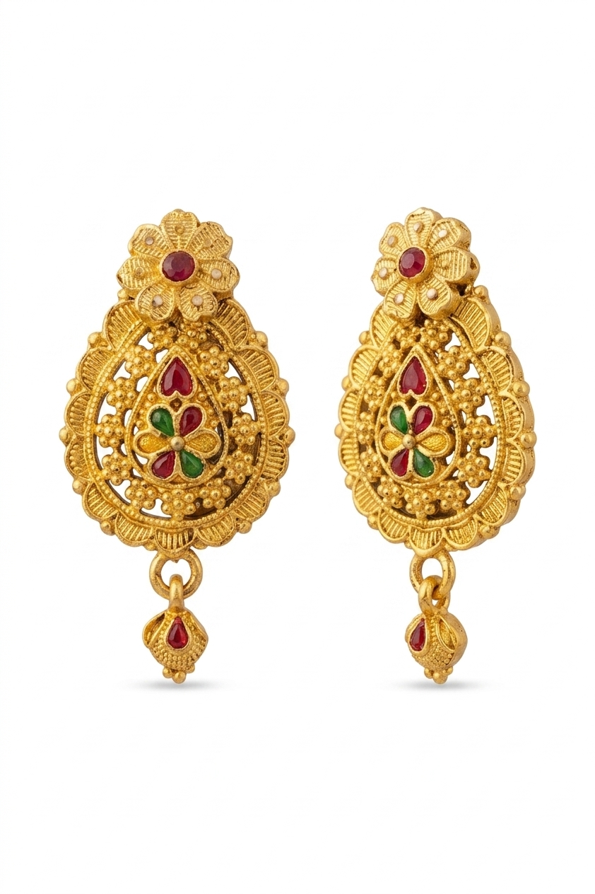 Handcrafted Gold Forming Ethnic Tops – Durable Micro Plated Traditional Jewelry