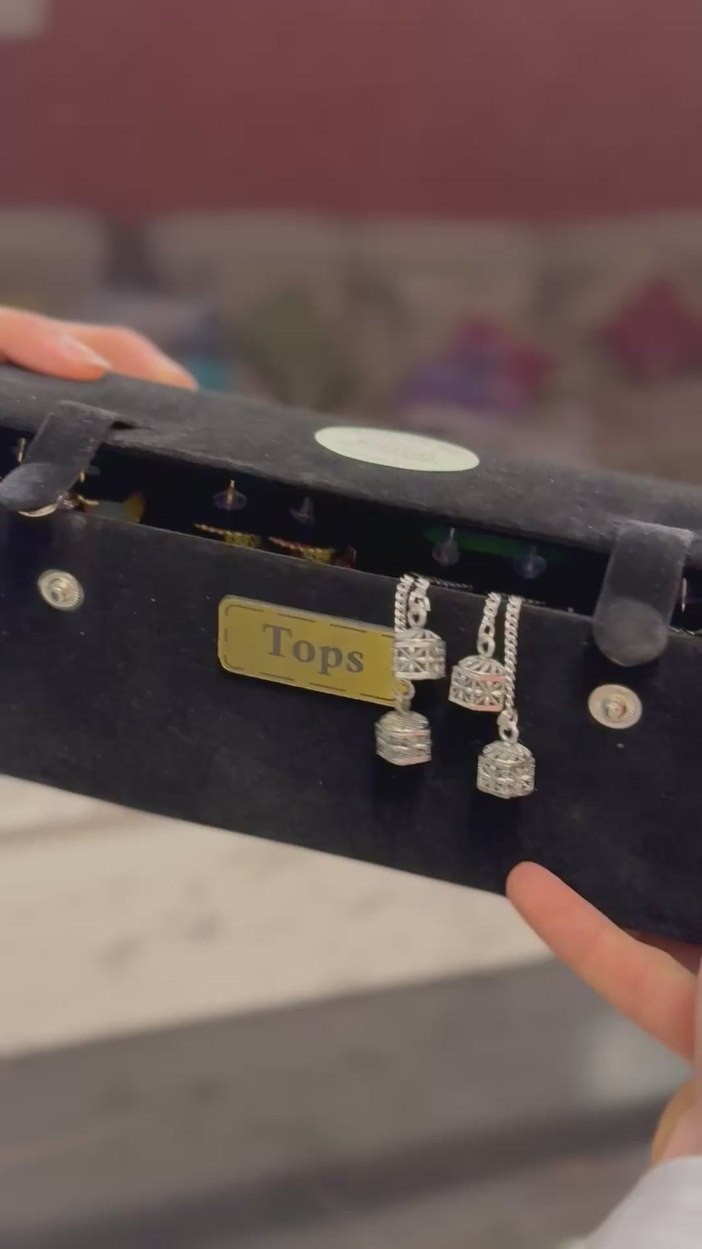 16-in-1 Oxidised Jhumka Earrings Set | Trending Combo Box for Girls & Women